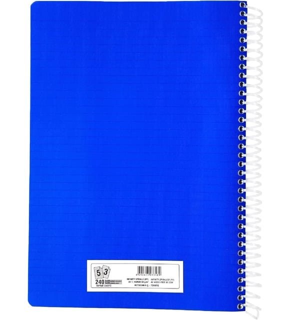 Nova P.P Kapak A-4 Ayraçlı 5+3 240 Yaprak