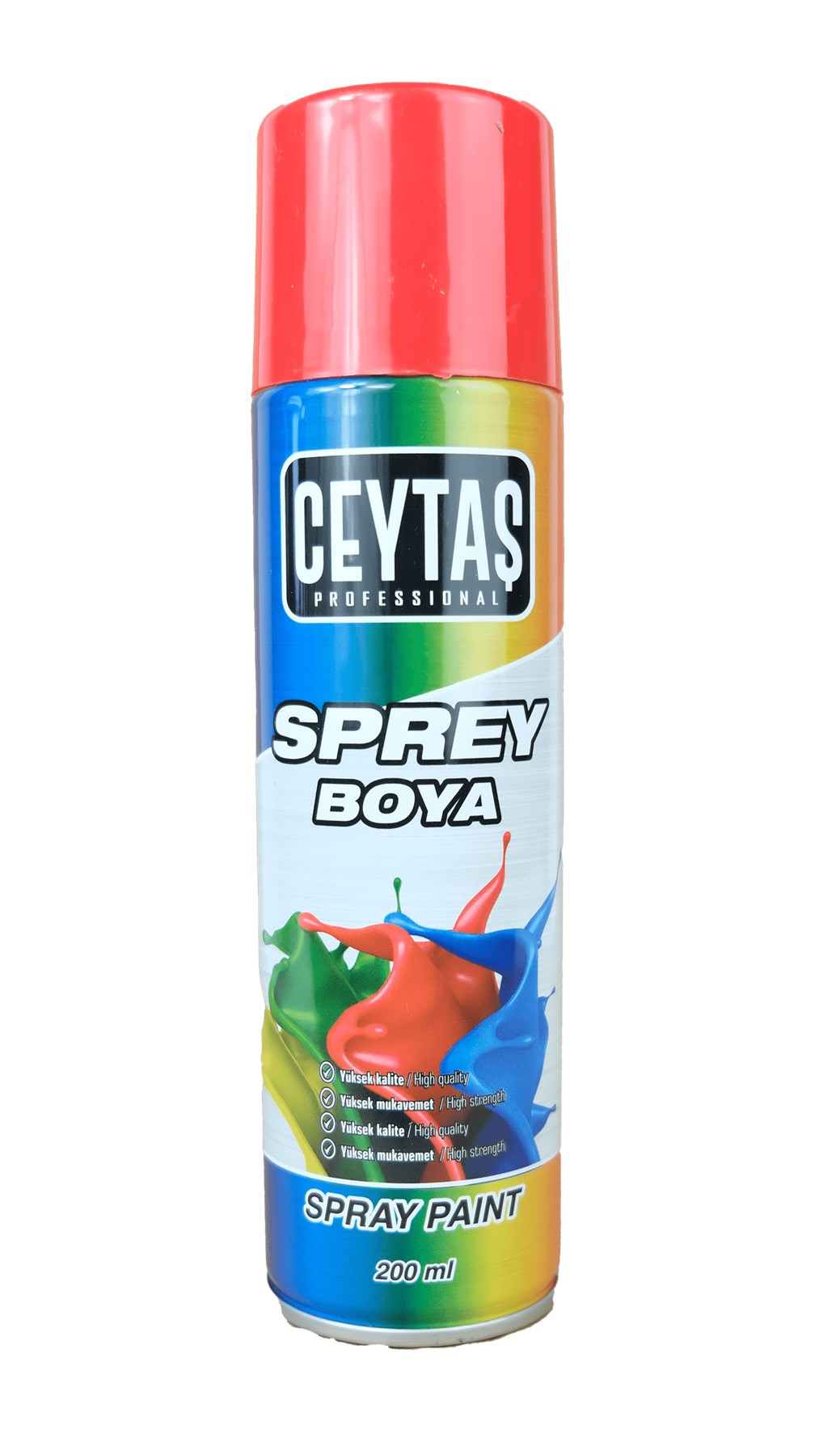 Kırmızı Sprey Boya 200 Ml