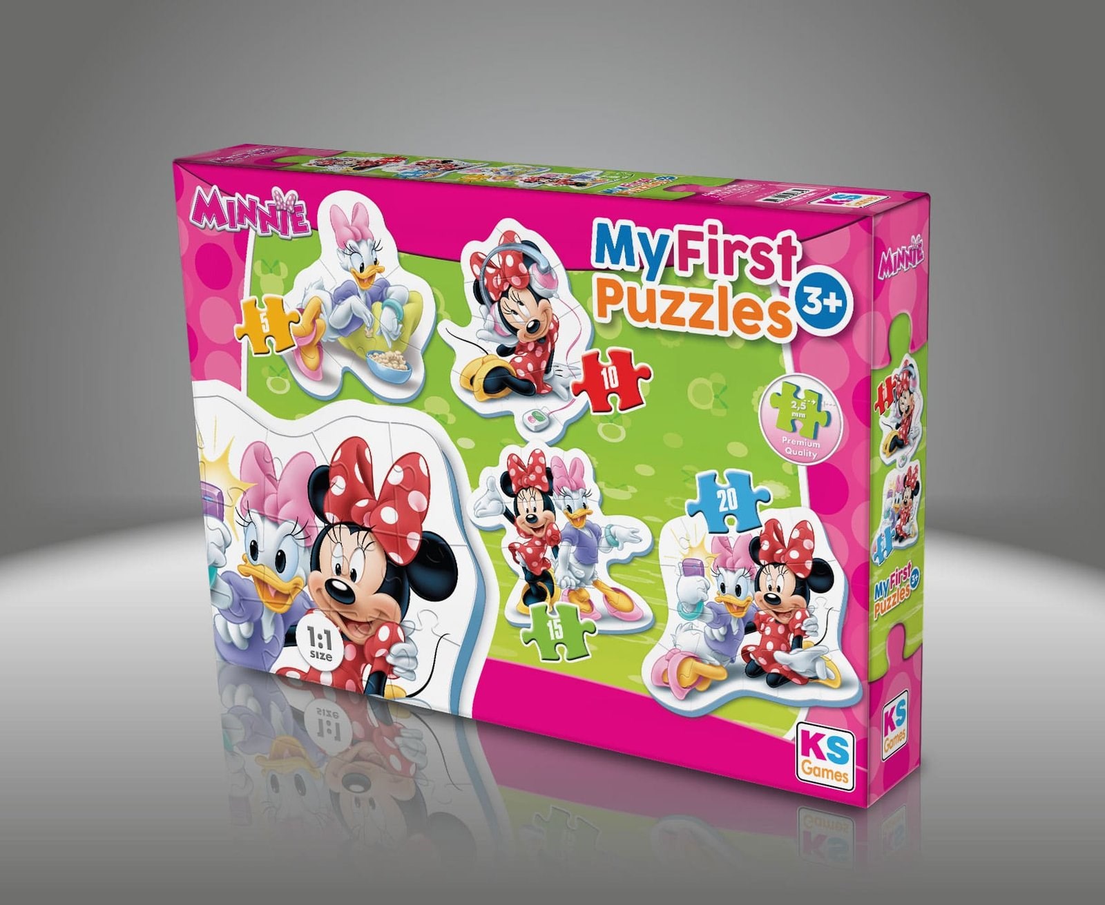 Myfirst Cutout Puzzles 4İn1