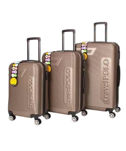 Abs Plastik Valiz Füme 3'Lü