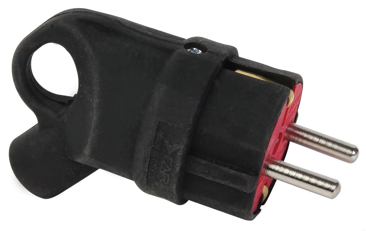 1*16 Kauçuk Kulplu L Fiş