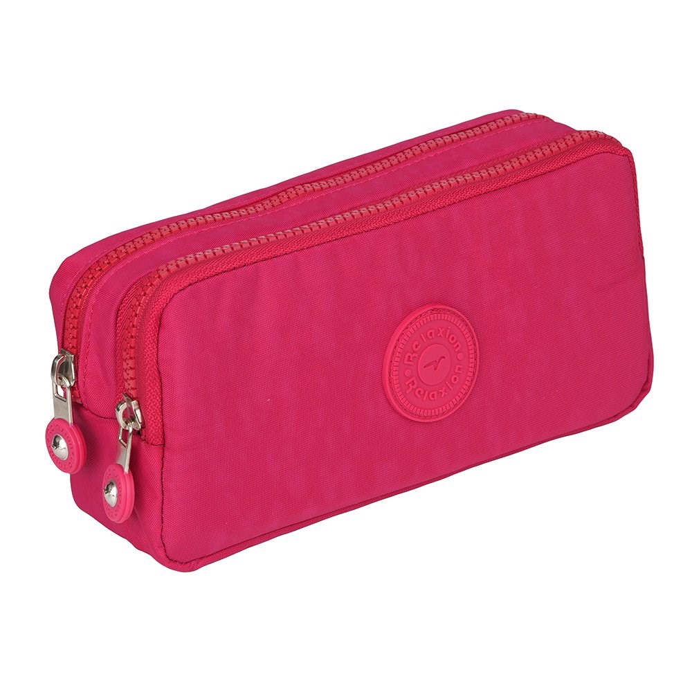 Krinkıl Çift Gözlü Kalemlik Pembe