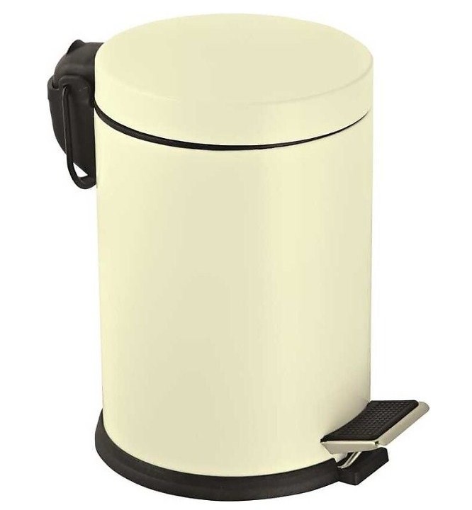 Krem Çöp Kovası 5 Lt
