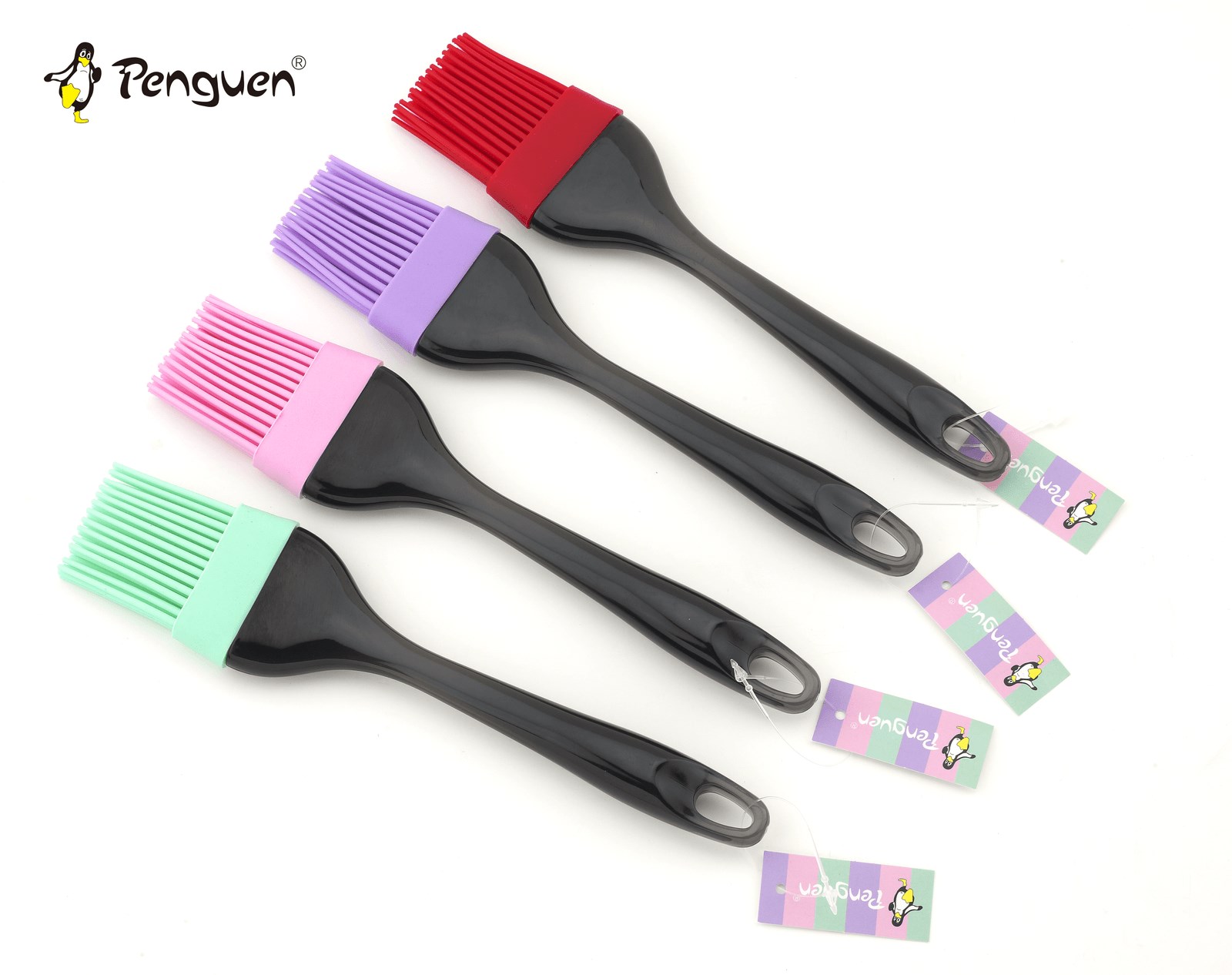 Silikon Yumurta Fırçası Siyah Akrilik Saplı **24