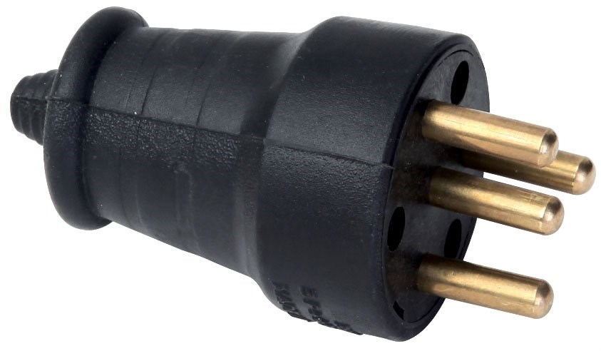 Kauçuk Trifaze Fiş