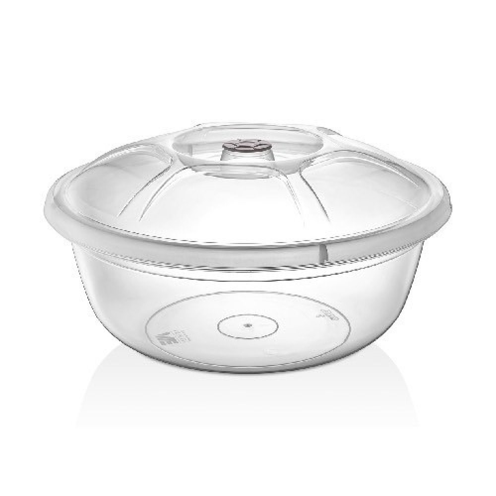 4 No Hamur Leğeni Şeffaf - 15 Lt