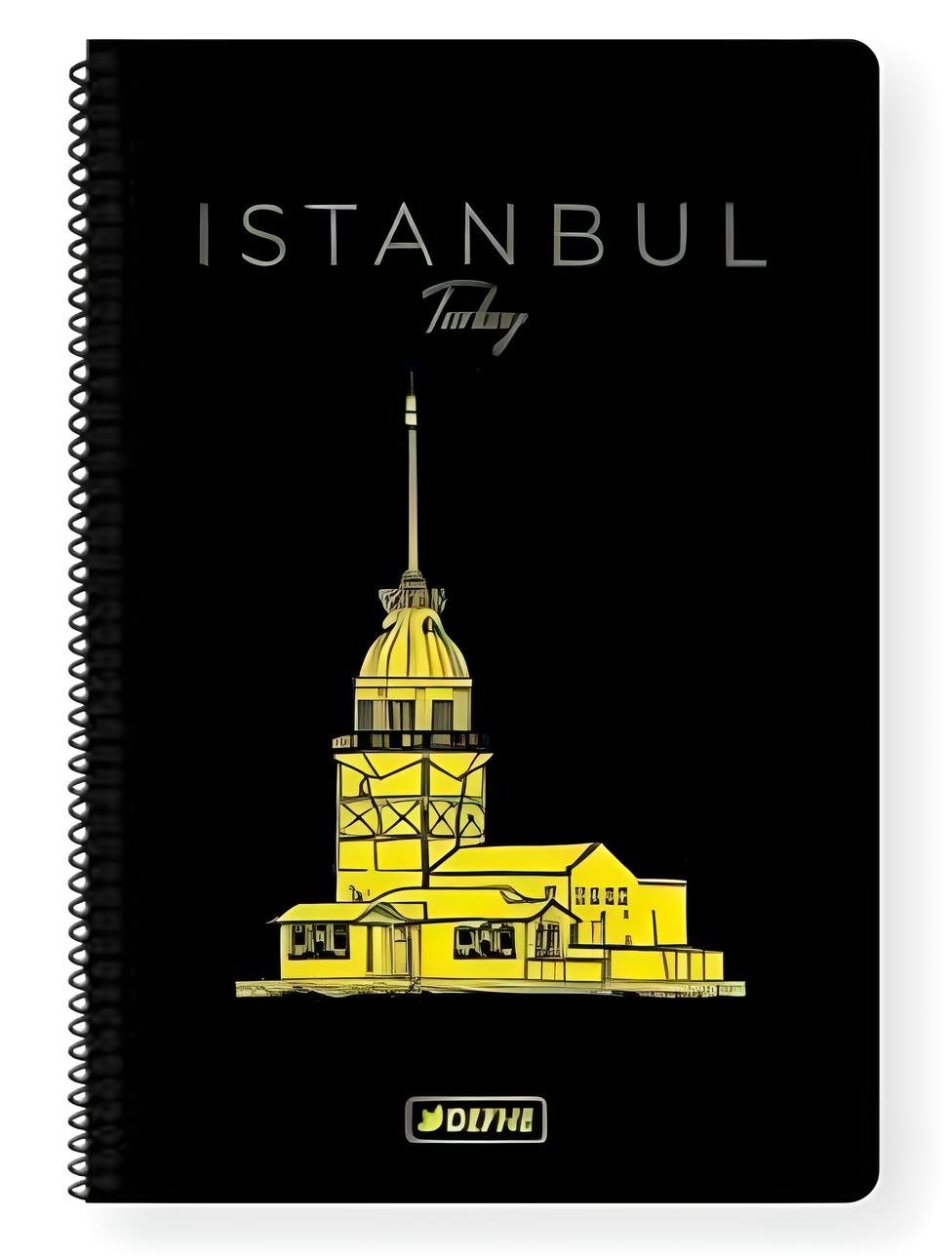 Darkbook A-4 P.P Kapak Kareli 120 Yaprak