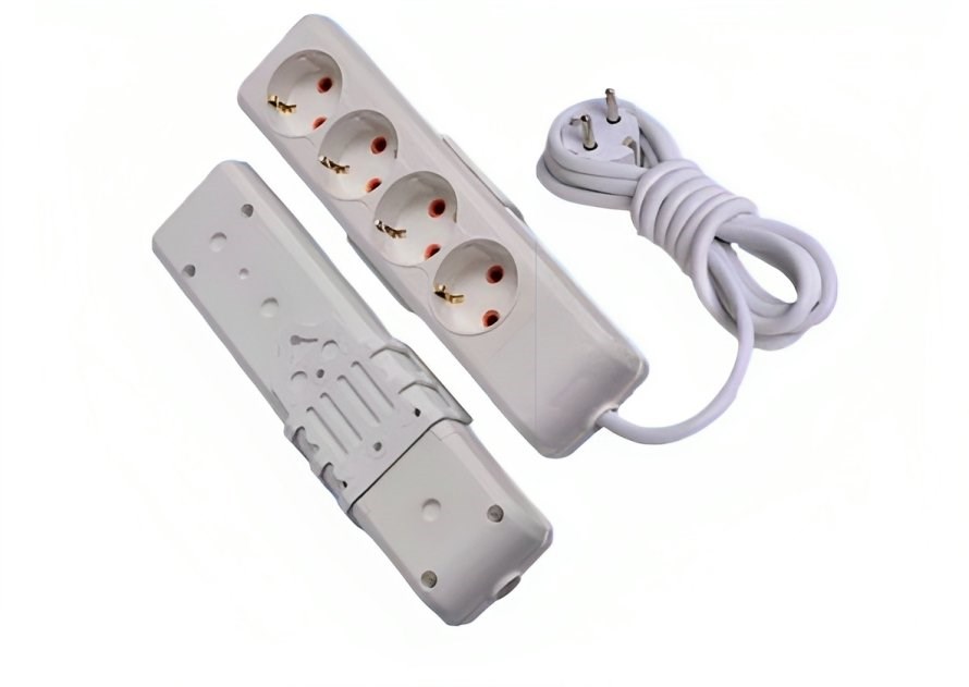 4 Lü Topraklı Grup Priz 2 Mt