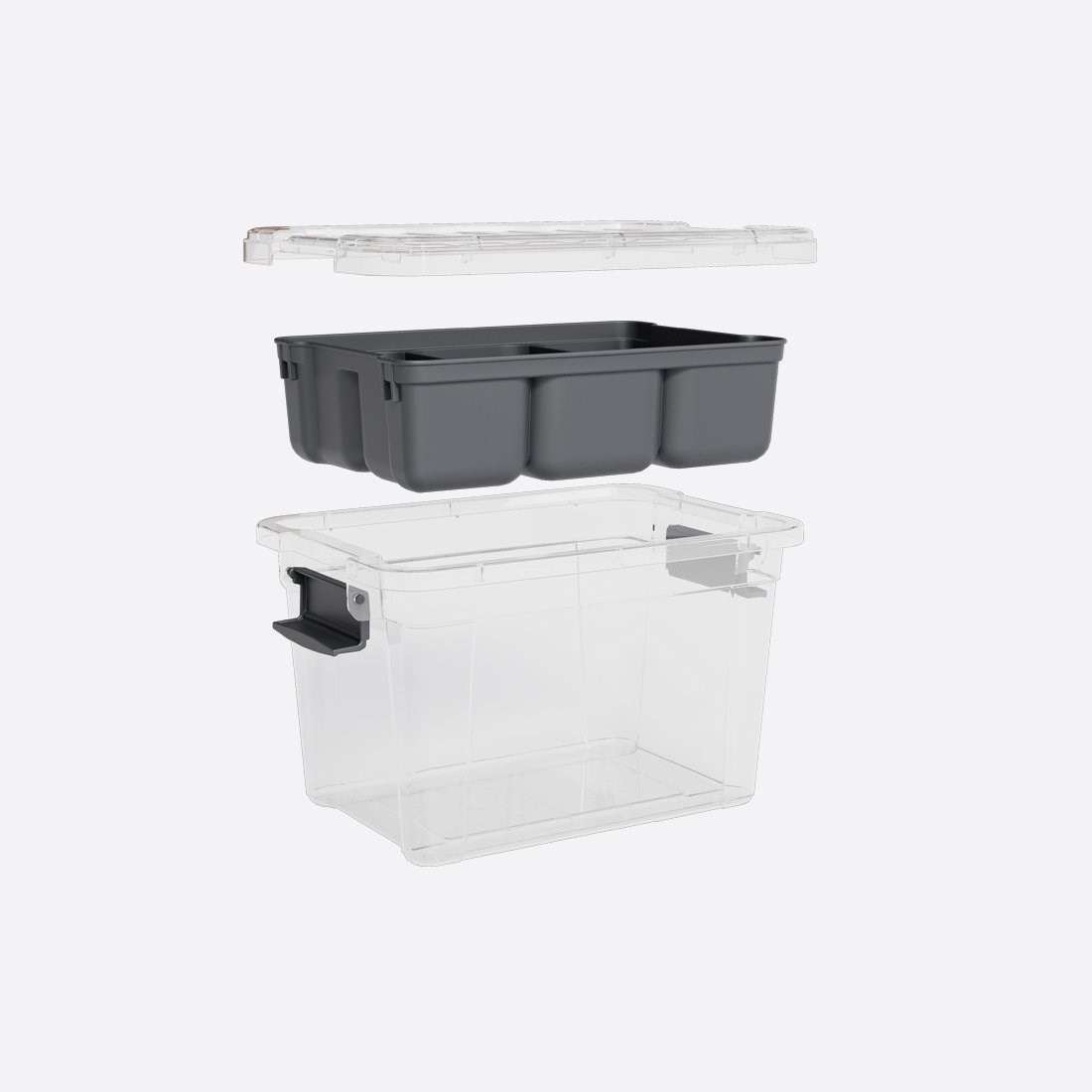 2,25 Lt Lock&Amp;Keep Organizer