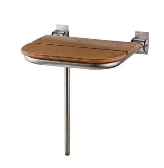 Engelli Ahşap Duş Oturağı 40X41X42 Cm İveko Ağaç (304 Klt.)