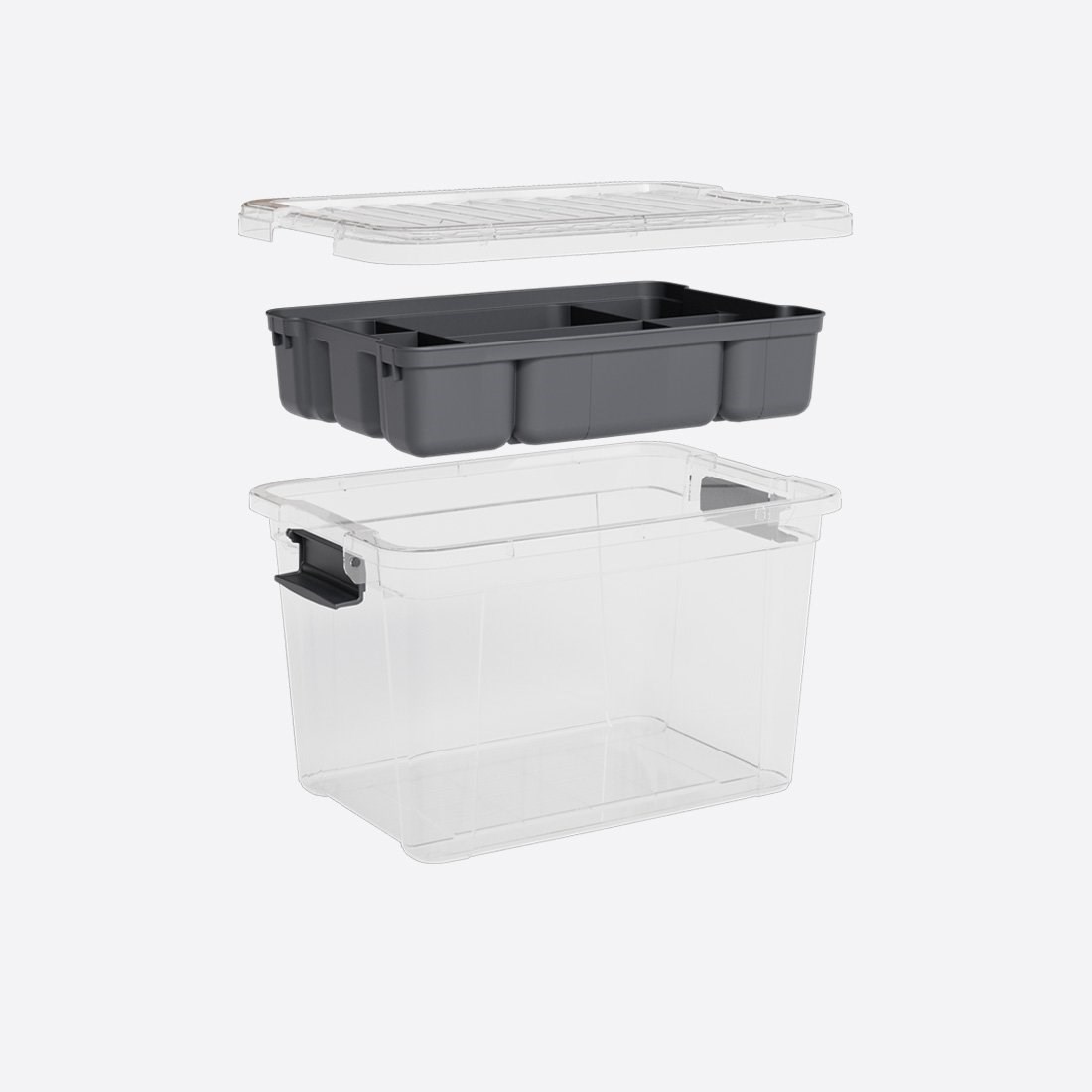 8,25 Lt Lock&Amp;Keep Organizer Tepsili