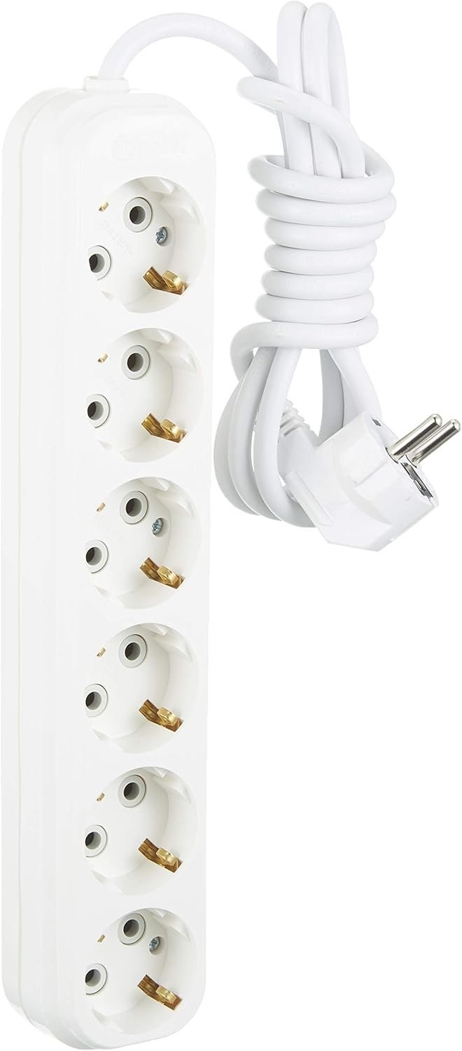 Eko 6Lı Topraklı Grup Priz Kordonlu.5Mt(12)