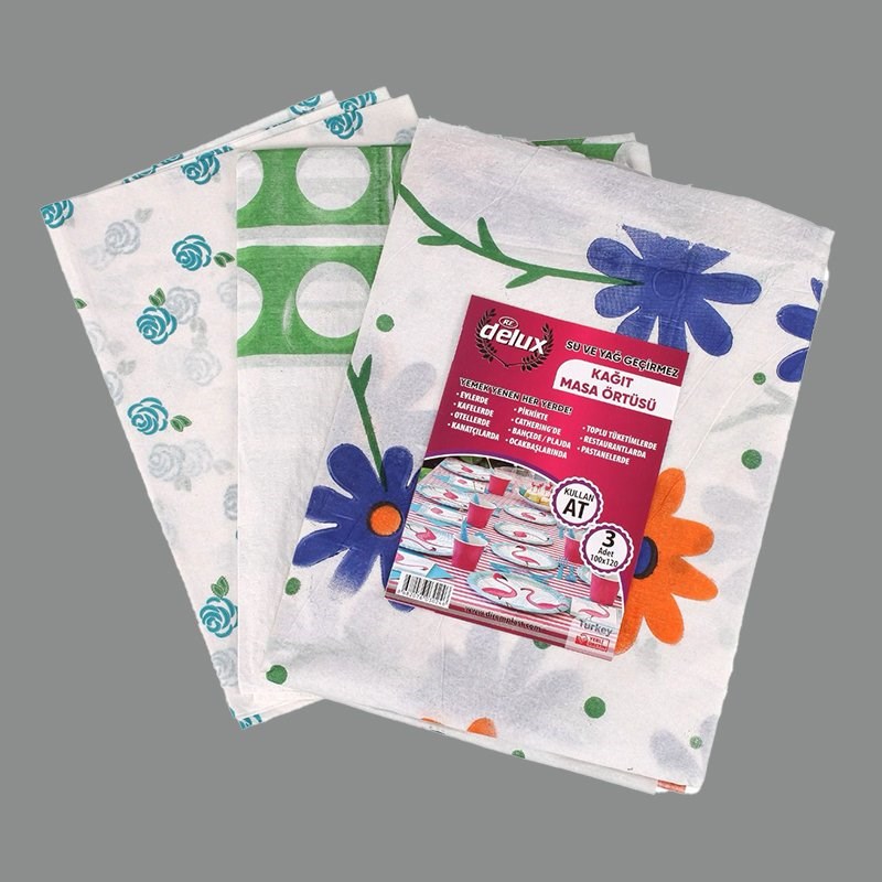 Kullan At Masaörtüsü 3 Lü 100*120 Cm 3 Yaprak