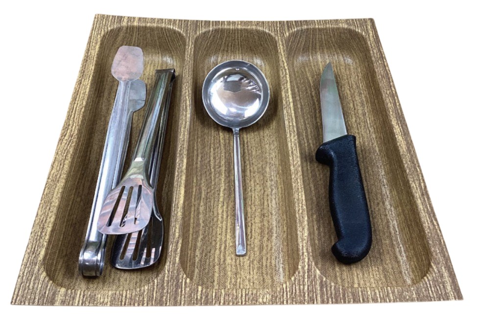 3 Bölme Modüler Kaşıklık