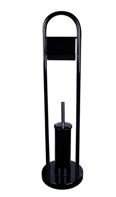 Ayaklı Wc Fırçalık Siyah (430 Klt.)