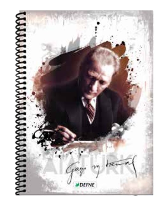 Ata A-4 P.P Kapak Kareli 120 Yaprak