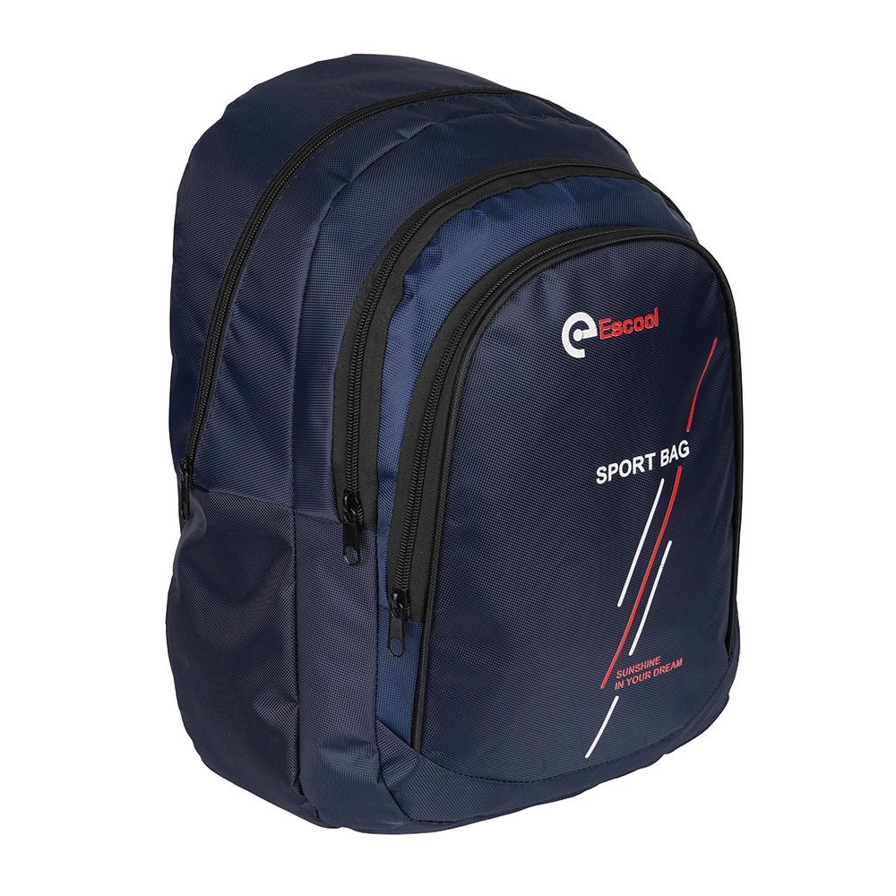 3 Gözlü Sport Sırt Çantası Lacivert