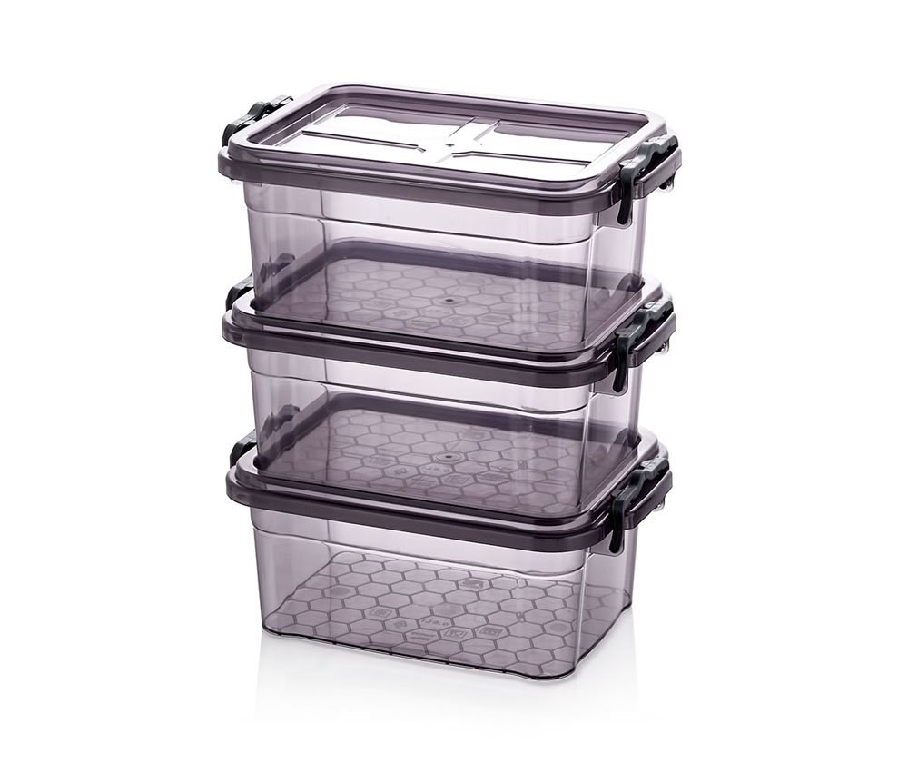 Premium - 3 Lü / 0 No Kiler Saklama Kabı Set