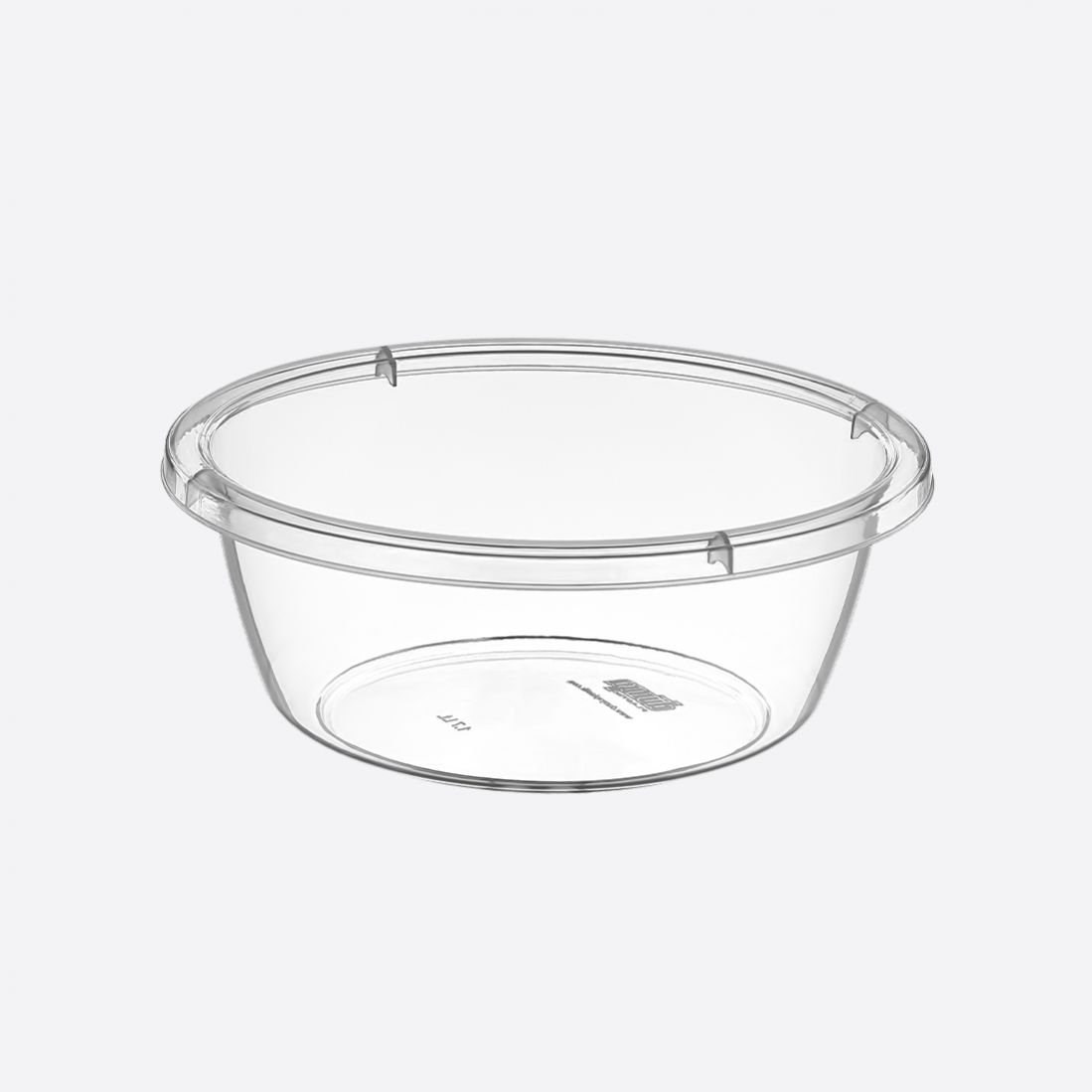 29 Lt Şeffaf Yuvarlak Badya