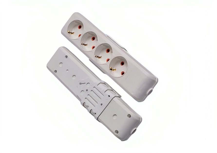 4 Lü Topraklı Grup Priz Klemensli