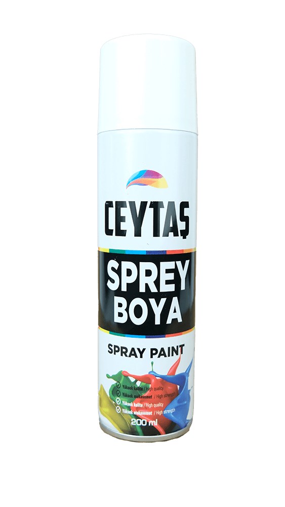 Beyaz Sprey Boya 200 Ml