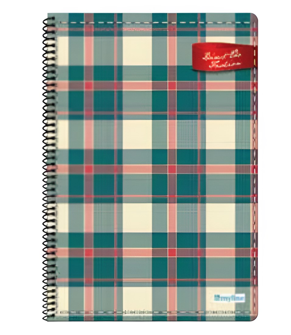 Ekose A-4 P.P Kapak Kareli 96 Yaprak