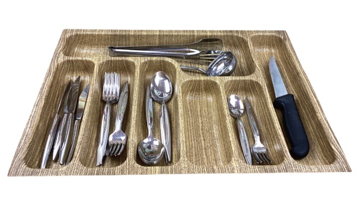 7 Bölmeli Modüler Kaşıklık