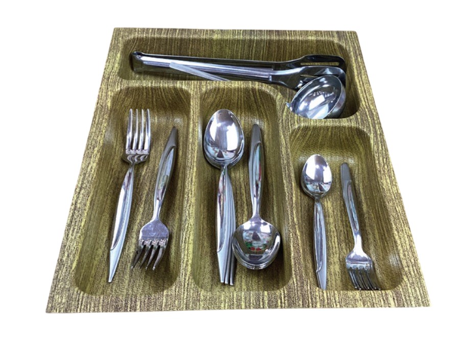 4 Bölmeli Modüler Kaşıklık