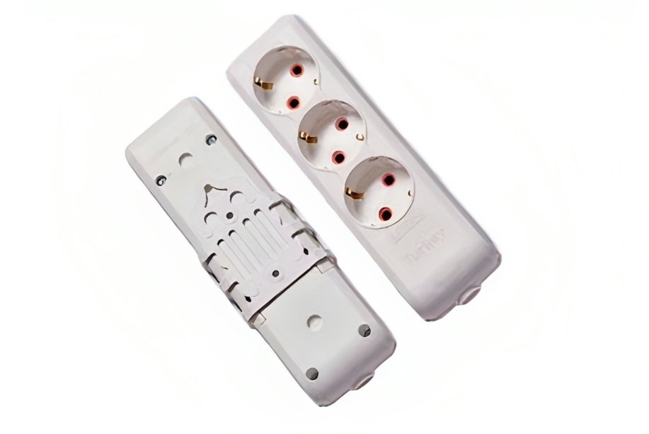 3 Lü Topraklı Grup Priz Klemensli