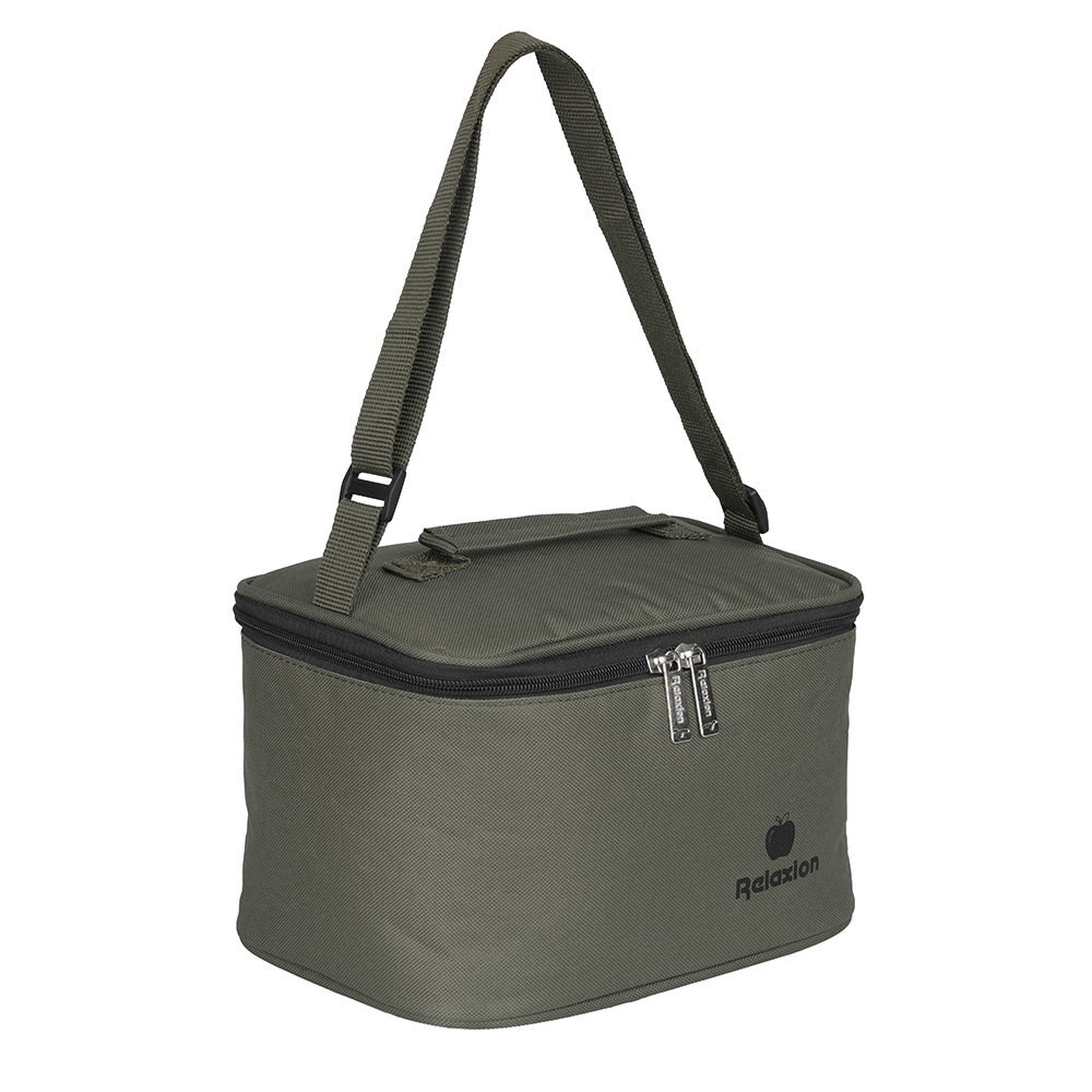 Şapkalı Beslenme Çantası Gri Siyah