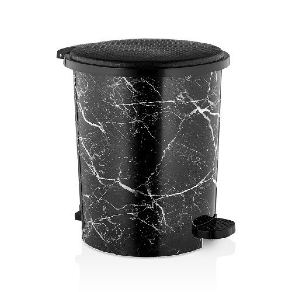 4 No Desenli Pedallı Çöp Kovası - 22 Lt