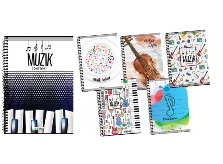 A-4 Müzik Defteri 30 Yaprak