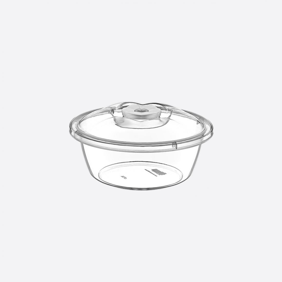 14 Lt Şeffaf Kapaklı Leğen