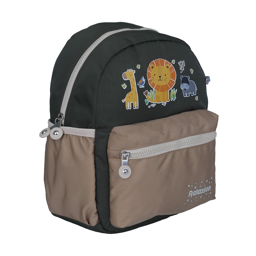 Renkli Anaokulu Çantası Zürafa Aslan İnek