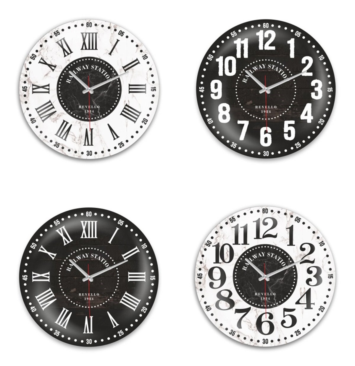 50Cm Siyah Beyaz Büyük Bombe