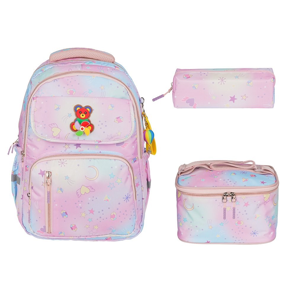 Relaxion İlkokul Çantası Ayıcık Pembe