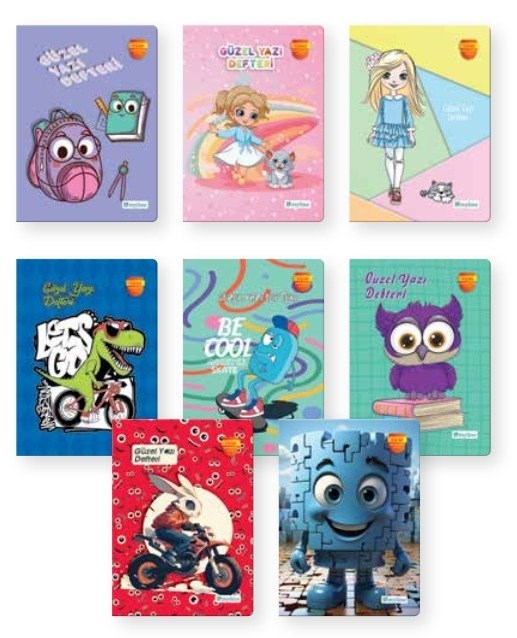 A-4 Dik Yazı Defteri  40 Yaprak