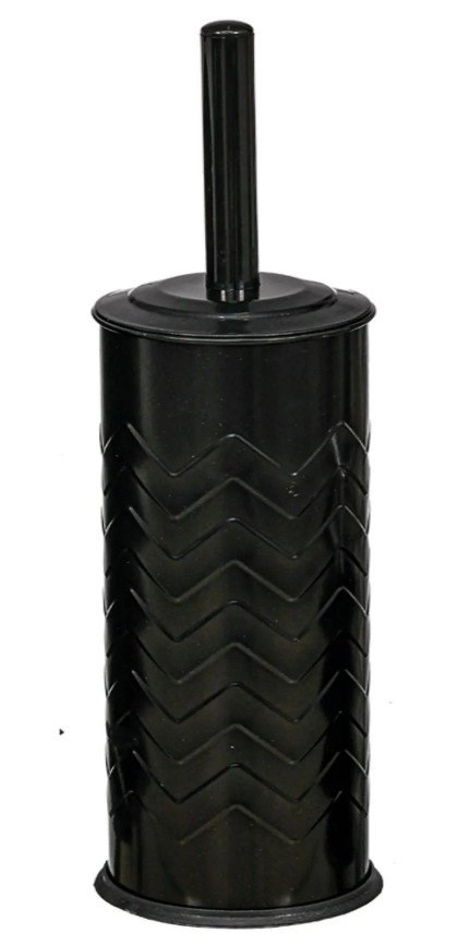 Zik Zak Wc Fırçalık Siyah