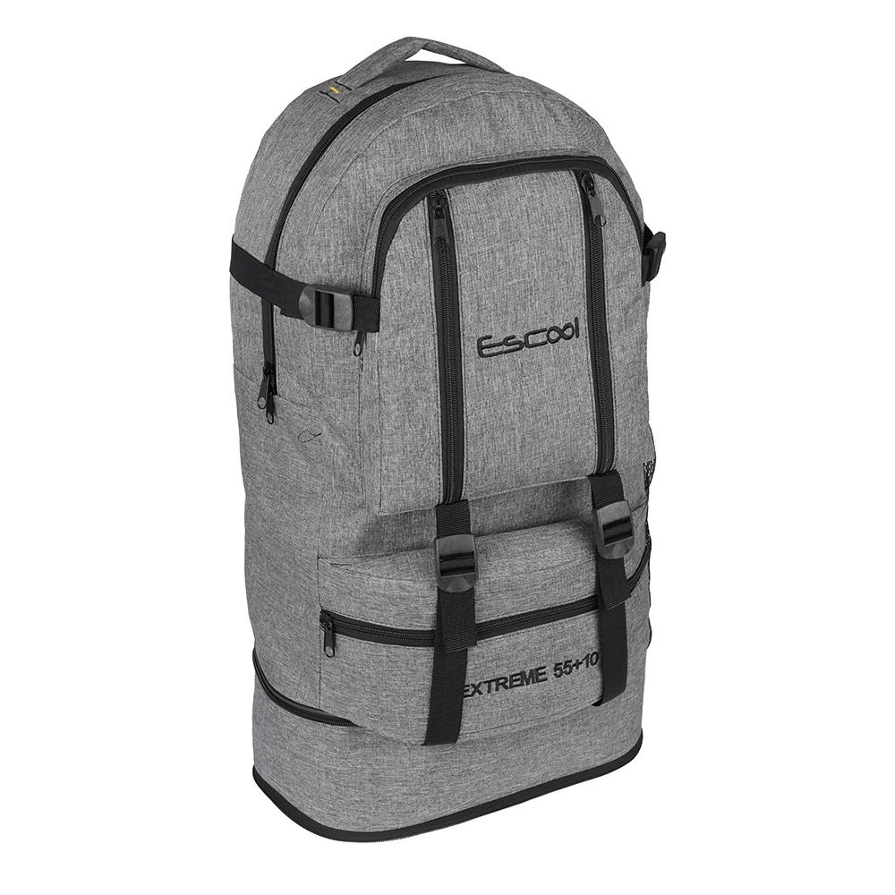 Escool Dağcı Sırt Körüklü Gri