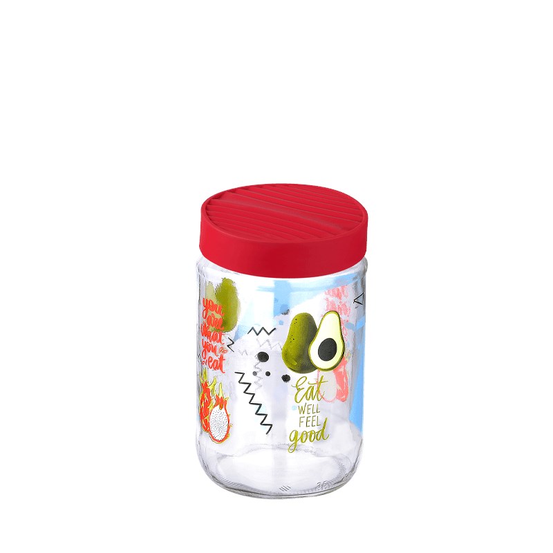 Mood Desenli Kavanoz 660 Ml