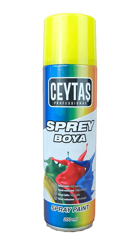 Sarı Sprey Boya 200 Ml