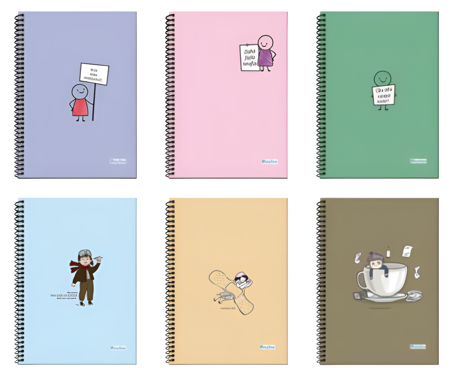 Aura Sert Kapak Spiralli 17X24 Defter Çizgili 80 Yaprak