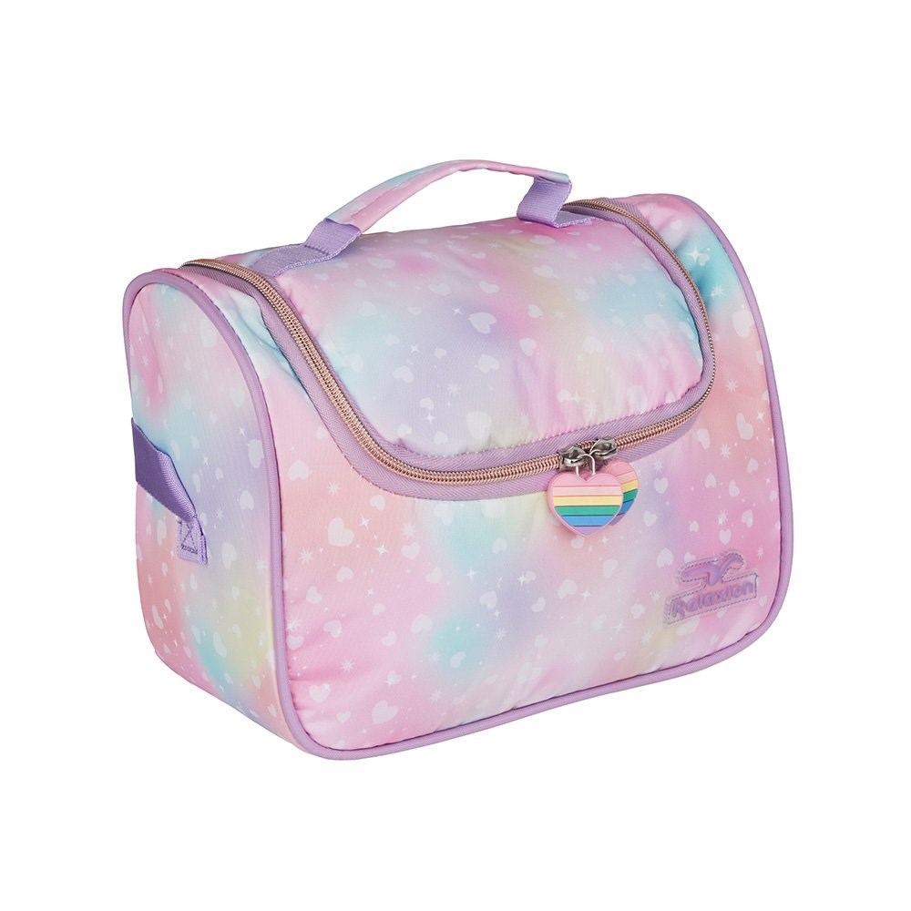 Relaxion Beslenme Çantası Kalp Fermuarlı