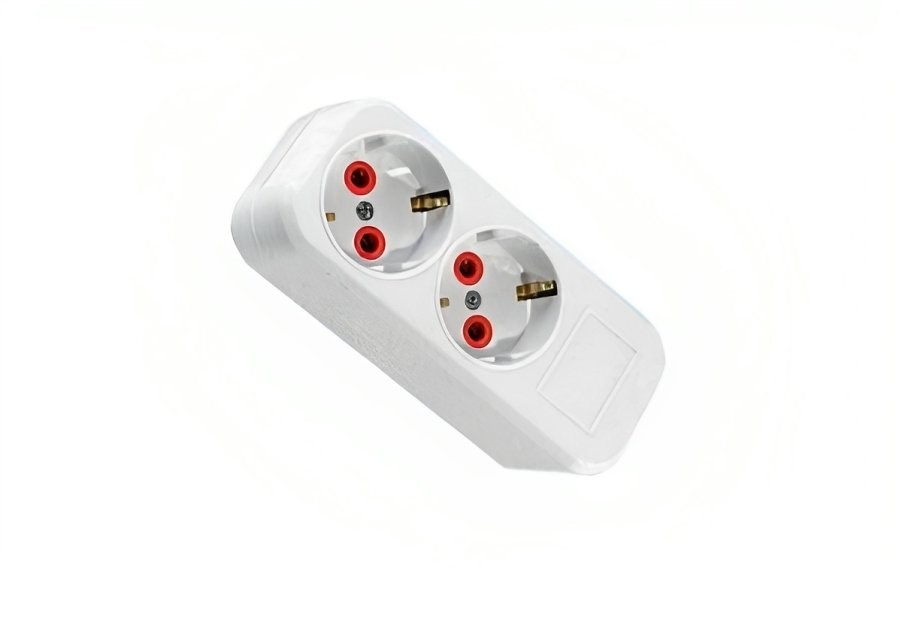 2 Li Topraklı Grup Priz Klemensli