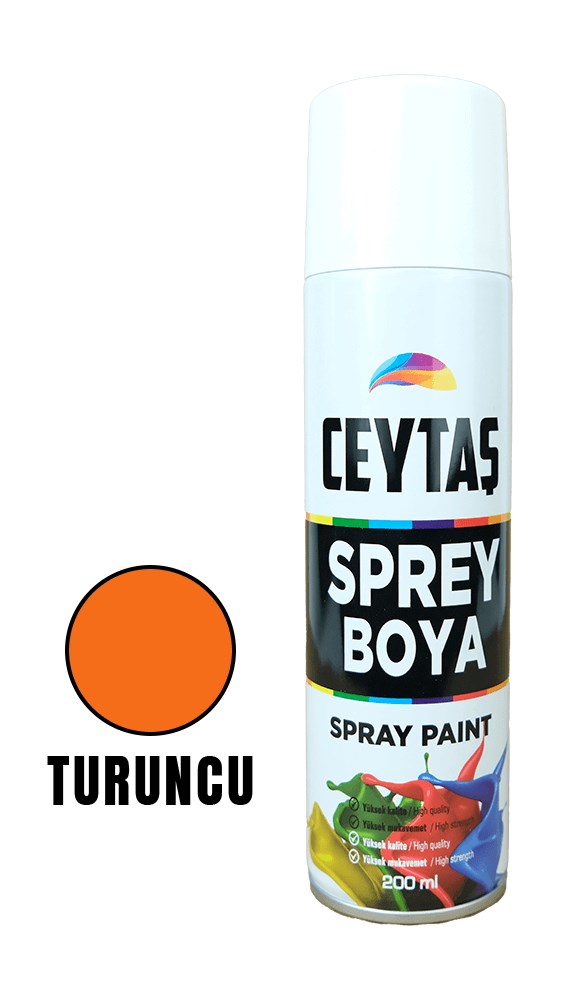 Turuncu Sprey Boya 200 Ml