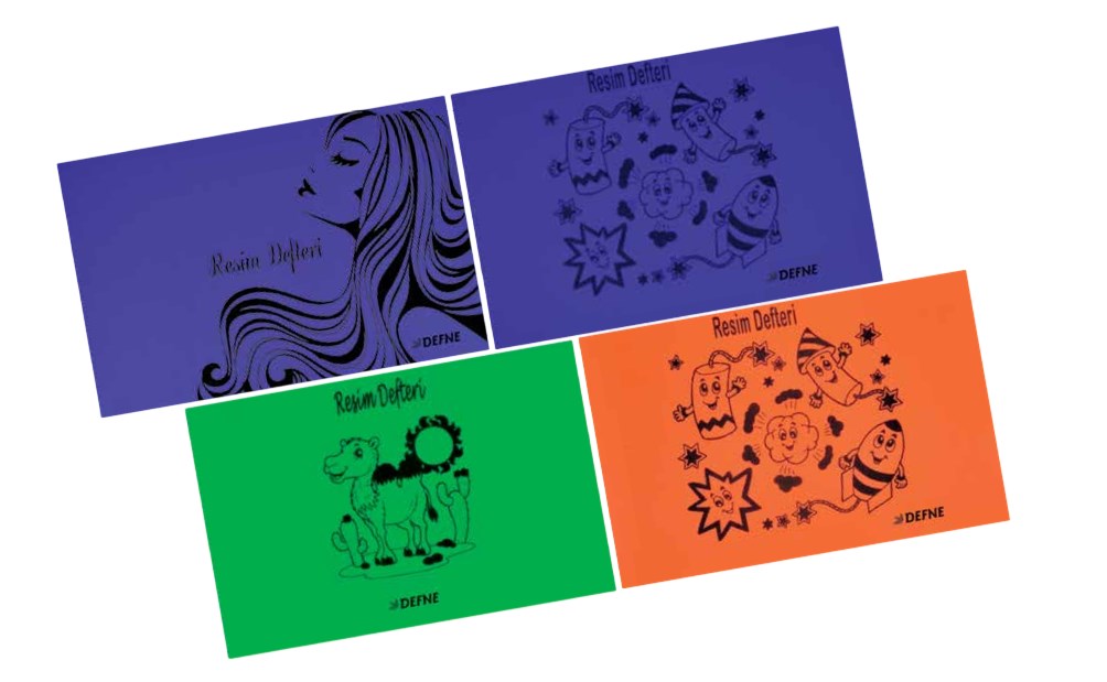 P.P. Kapak Resim Defteri Büyük 30 Yaprak (Dikişli)