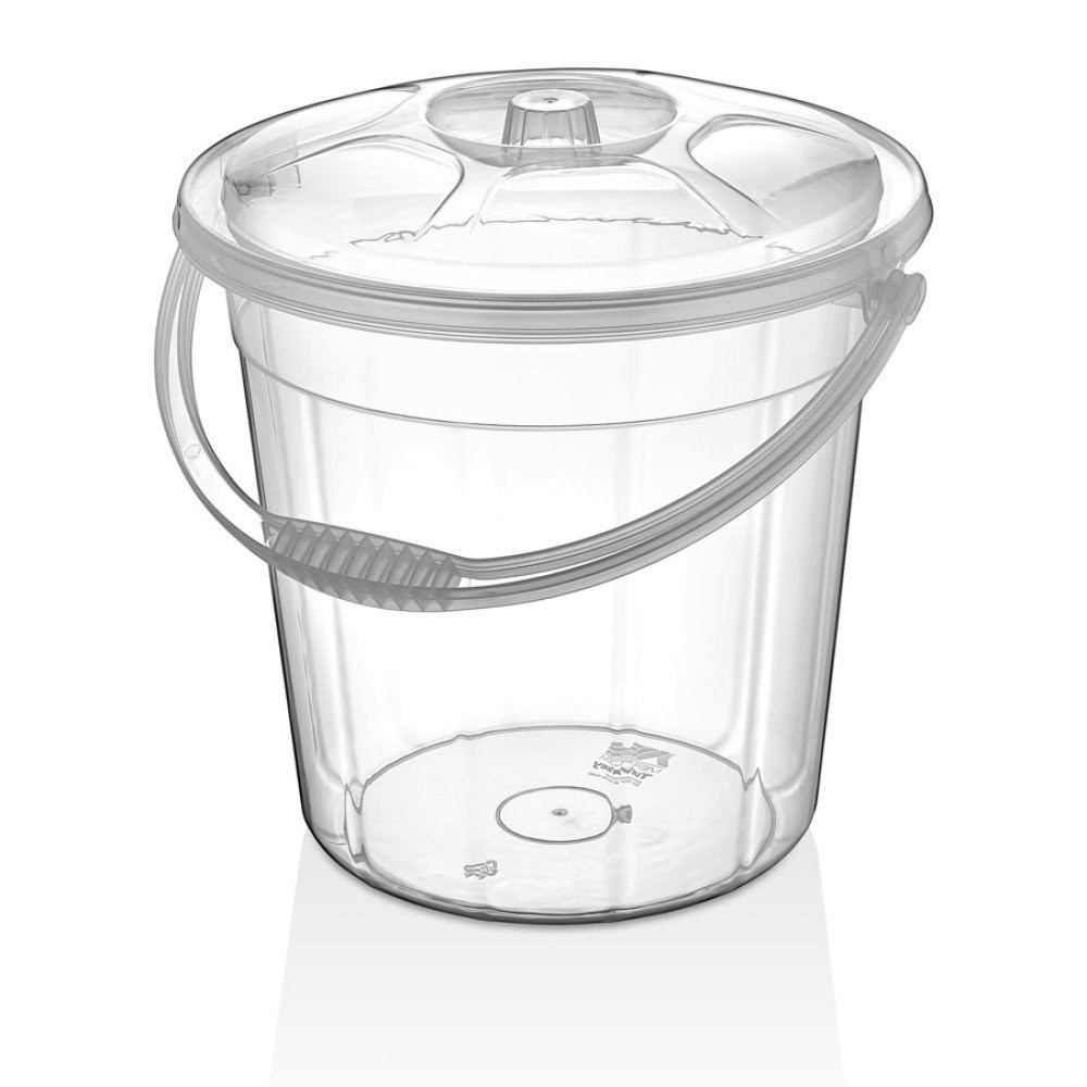 15 Lt Petek Su Kovası Şeffaf