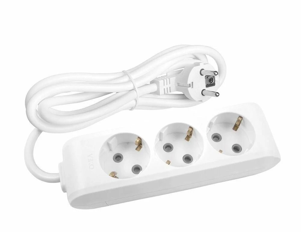 Multi-Let 3Lü Priz Topraklı Kablolu Ç.K 3Mt(48)