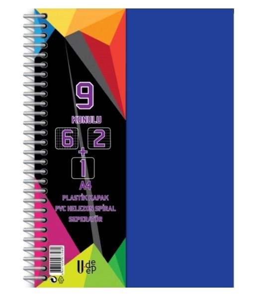 Star P.P Kapak A-4 Ayraçlı 6+2+1 225 Yaprak