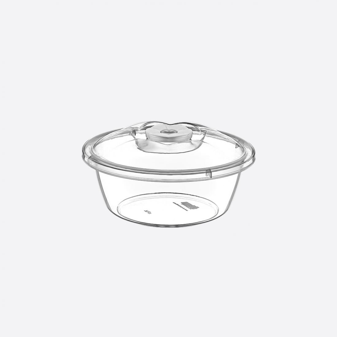 10,5 Lt Şeffaf Kapaklı Leğen